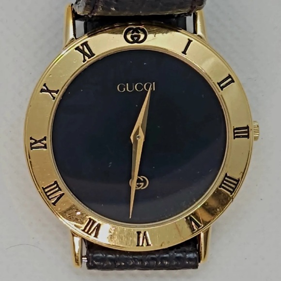 Men’s GUCCI Italian Luxury Watch Vintage Gorgeous - Picture 3 of 6